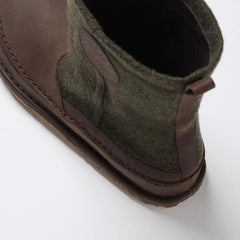 FILSON Lahti Natural Leather/Wool - Forest Green / Roast