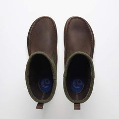 FILSON Lahti Natural Leather/Wool - Forest Green / Roast