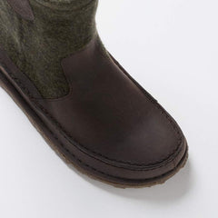 FILSON Lahti Natural Leather/Wool - Forest Green / Roast