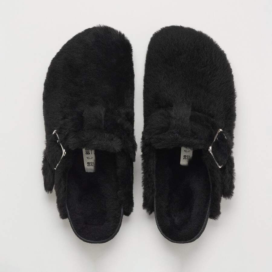 Boston 1774 Shearling Fur - Black