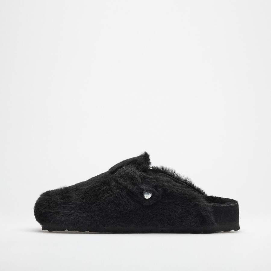 Boston 1774 Shearling Fur - Black