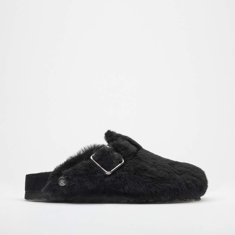 Boston 1774 Shearling Fur - Black