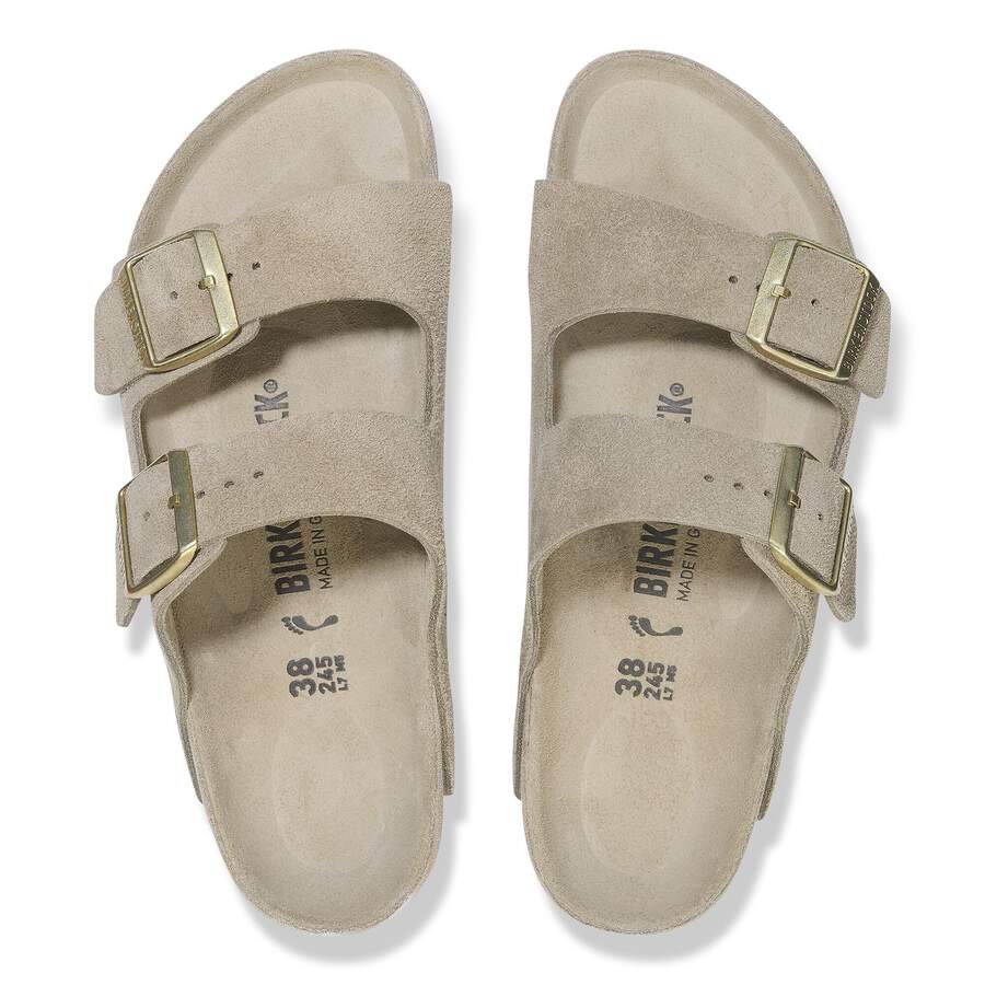 Arizona Suede Leather - Taupe