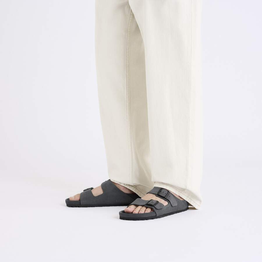 Arizona Suede Leather - Charcoal