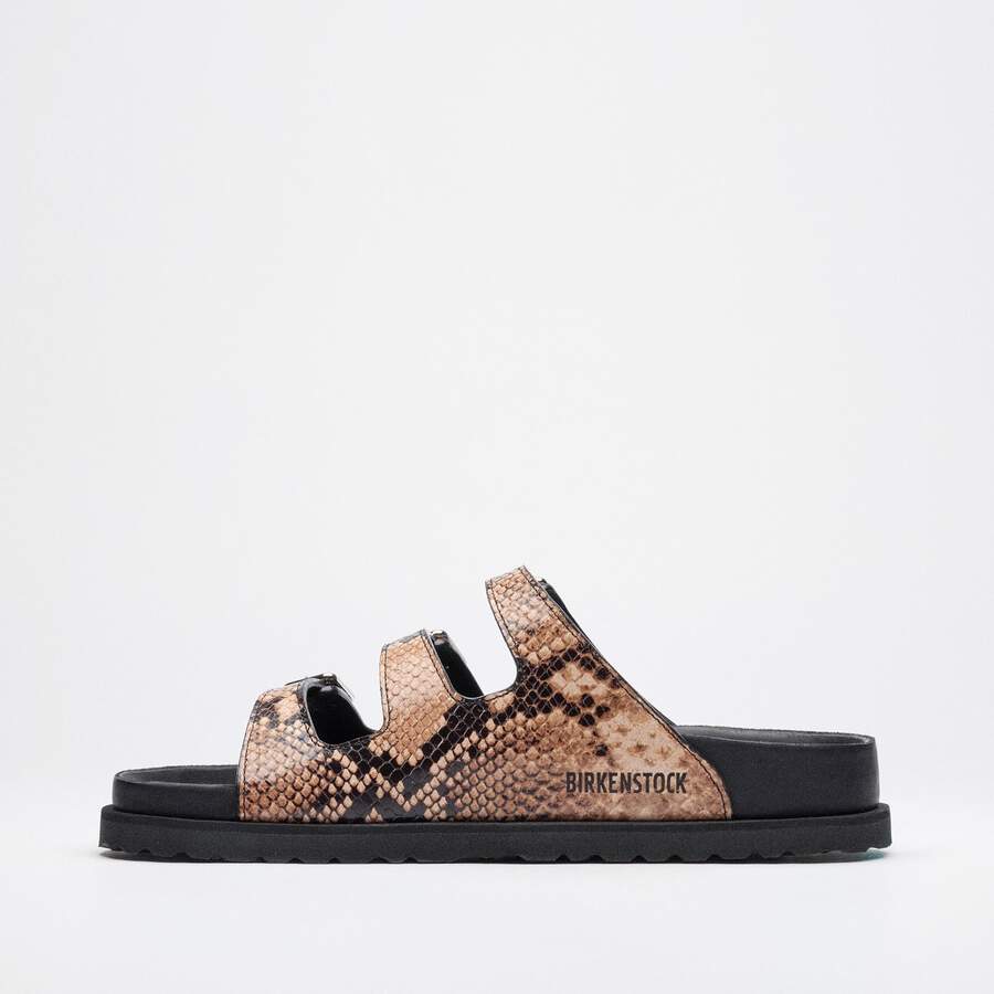 Florida Lined 1774 Natural Leather - Natural Snake Brown