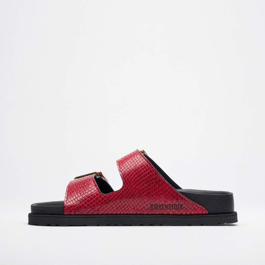 Arizona Lined 1774 Natural Leather - Red