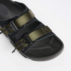 Mogami Terra Tech Nubuck Leather/Textile - Olive