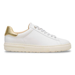Bend Low Natural Leather - White/Gold