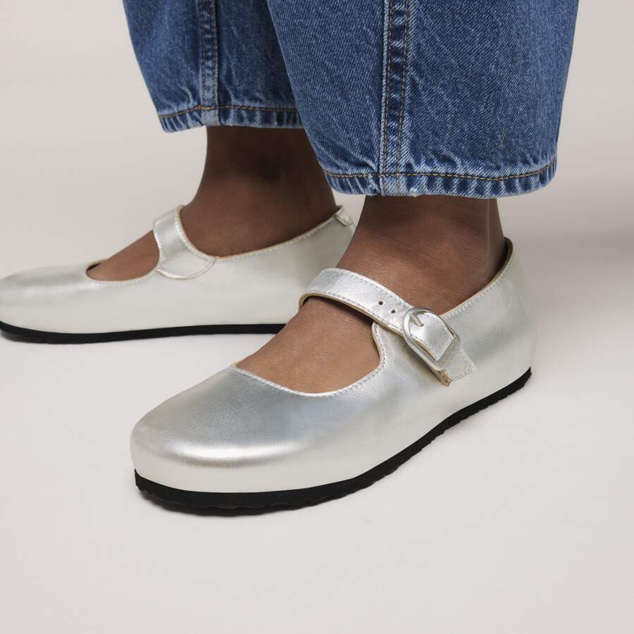 Santa Clarita Natural Leather - Silver