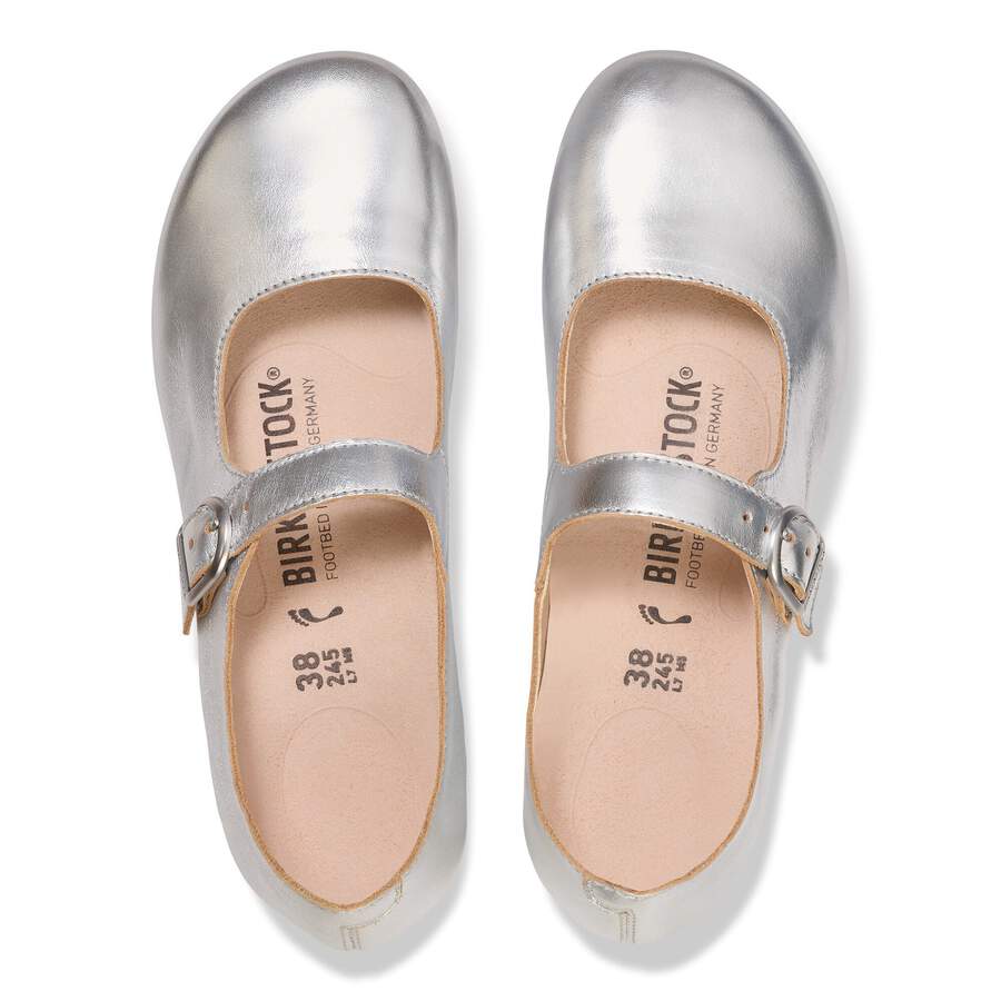 Santa Clarita Natural Leather - Silver