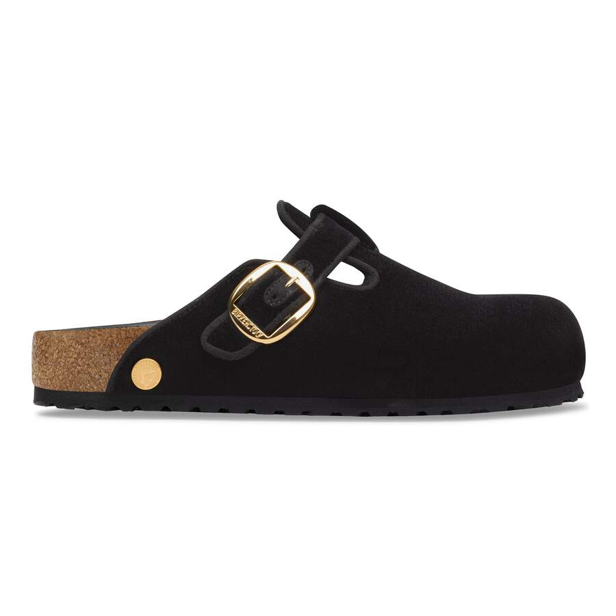 Boston Big Buckle Piping Rivet Logo Textile - Velvet Black