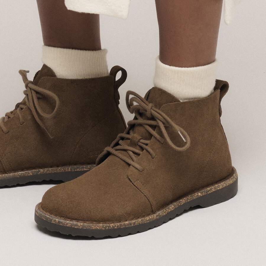 Uppsala Mid Suede Leather - Dark Tea
