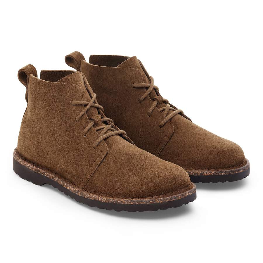 Uppsala Mid Suede Leather - Dark Tea