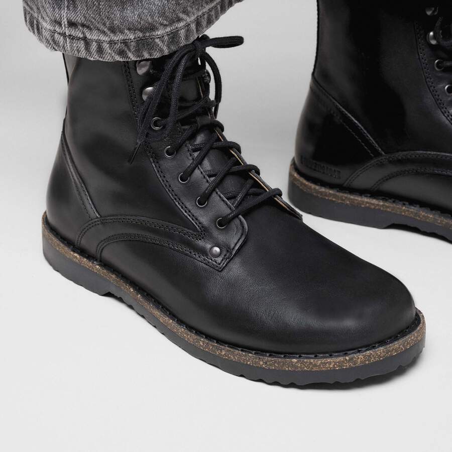 Bryson Natural Leather - Black