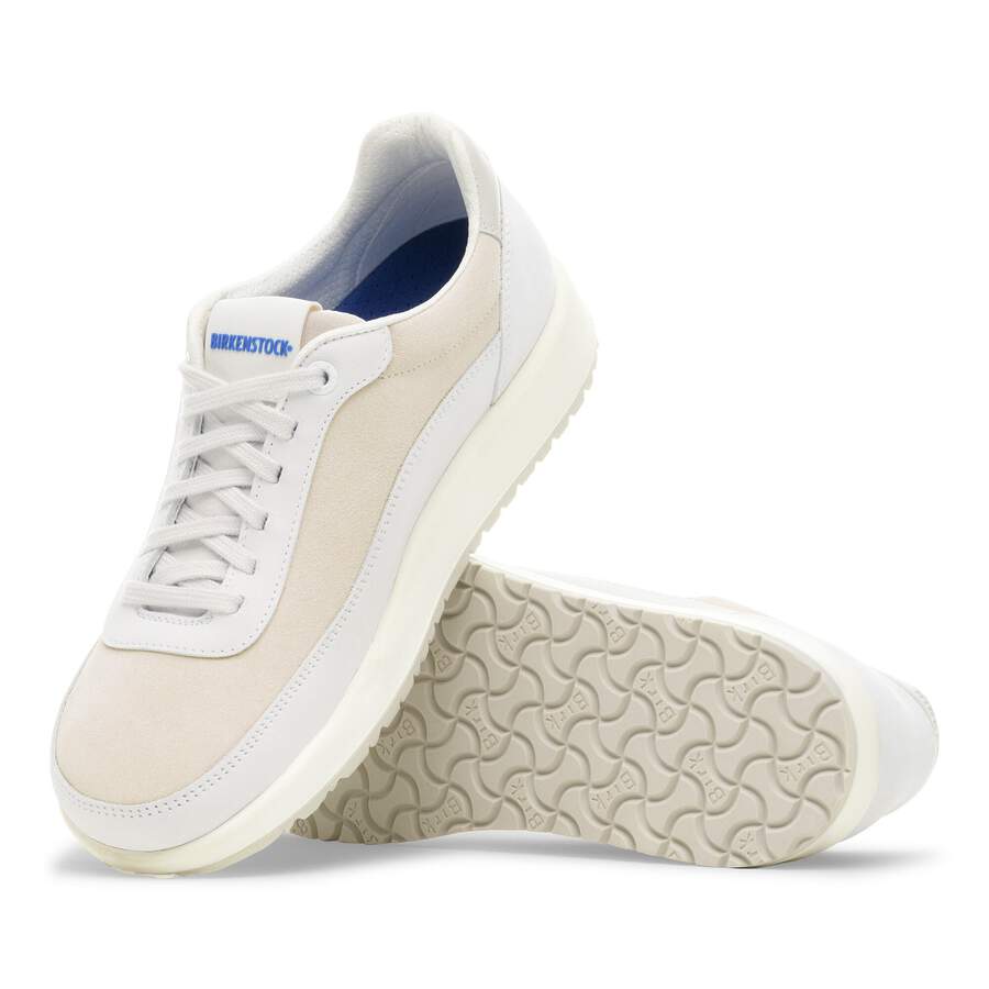 Honnef City Mixed Leather - Antique White