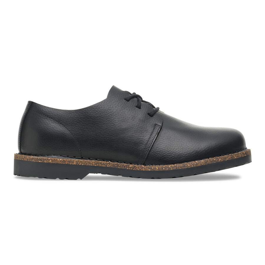 Uppsala Low Natural Leather - Black