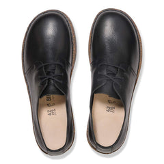 Uppsala Low Natural Leather - Black