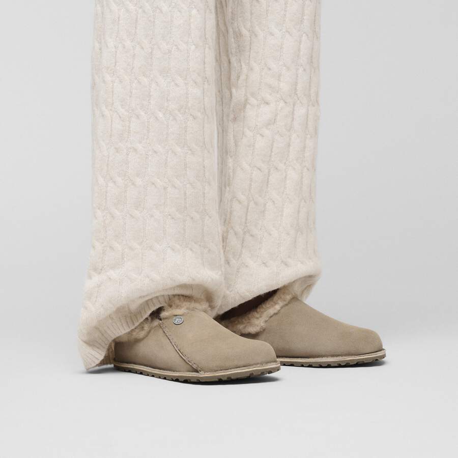 Zermatt Premium Suede Suede Leather - Taupe