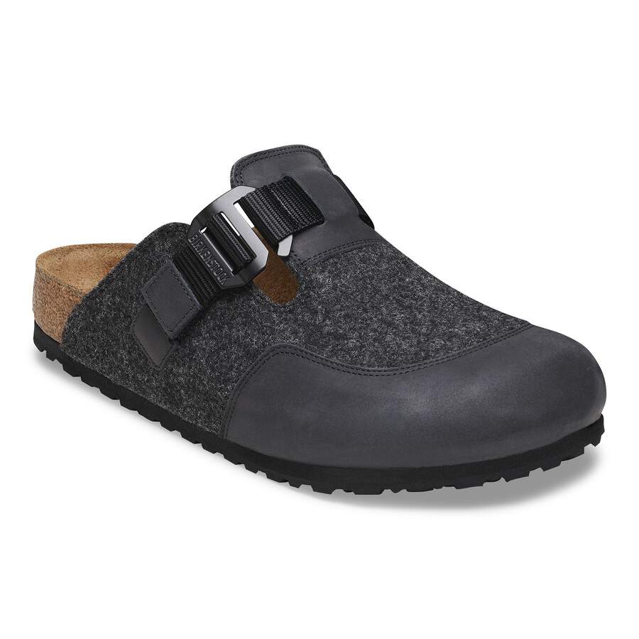 Boston Nova Felt Leather/Textile/Felt - Anthracite