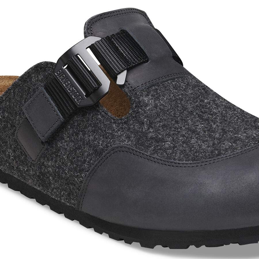 Boston Nova Felt Leather/Textile/Felt - Anthracite