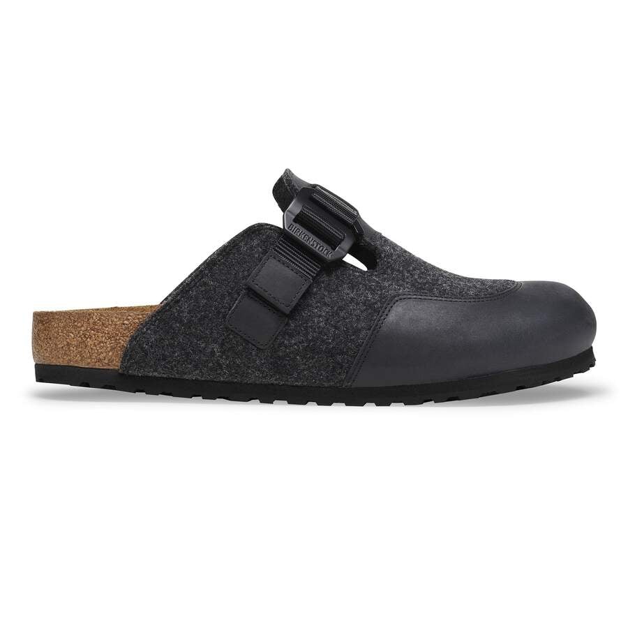 Boston Nova Felt Leather/Textile/Felt - Anthracite