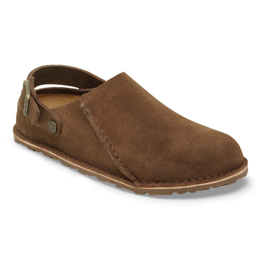 Lutry Premium Suede Leather - Dark Tea