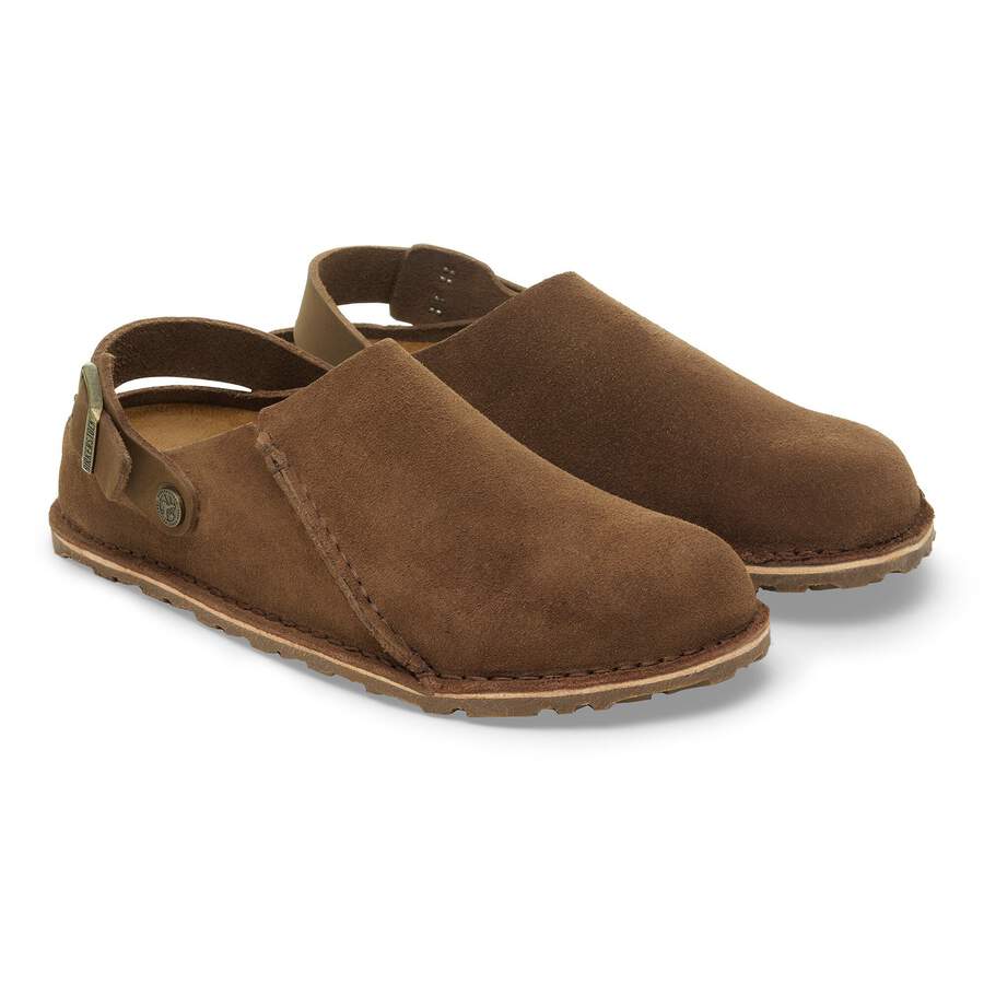 Lutry Premium Suede Leather - Dark Tea