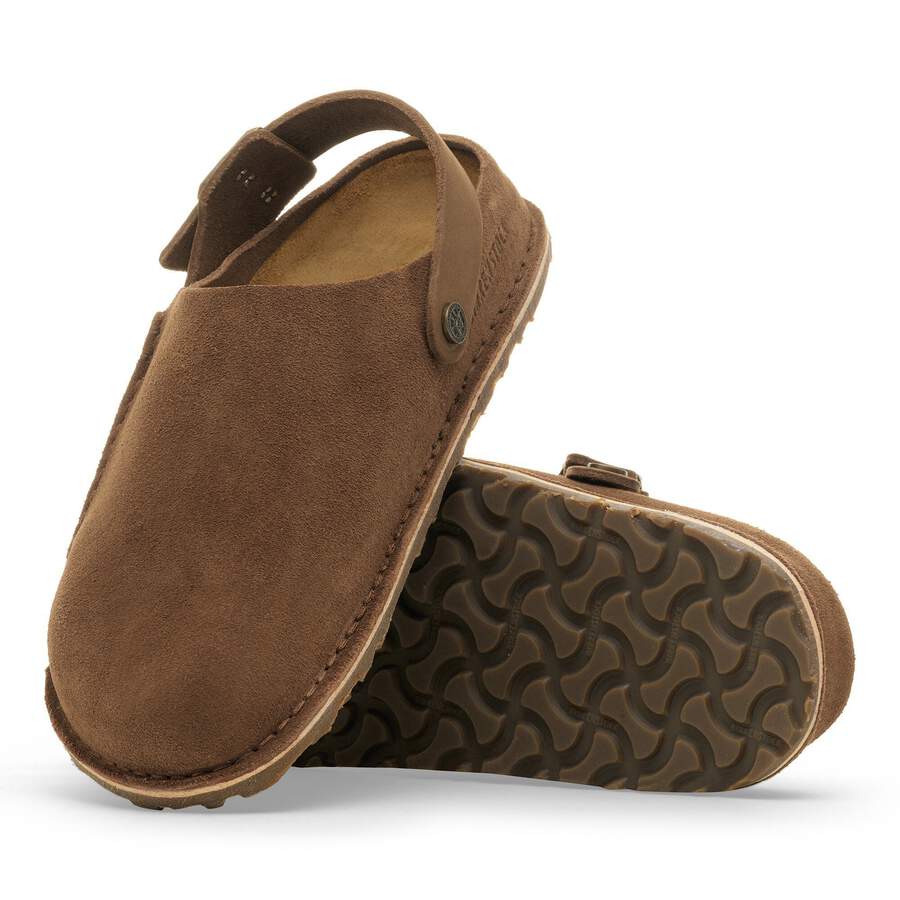 Lutry Premium Suede Leather - Dark Tea