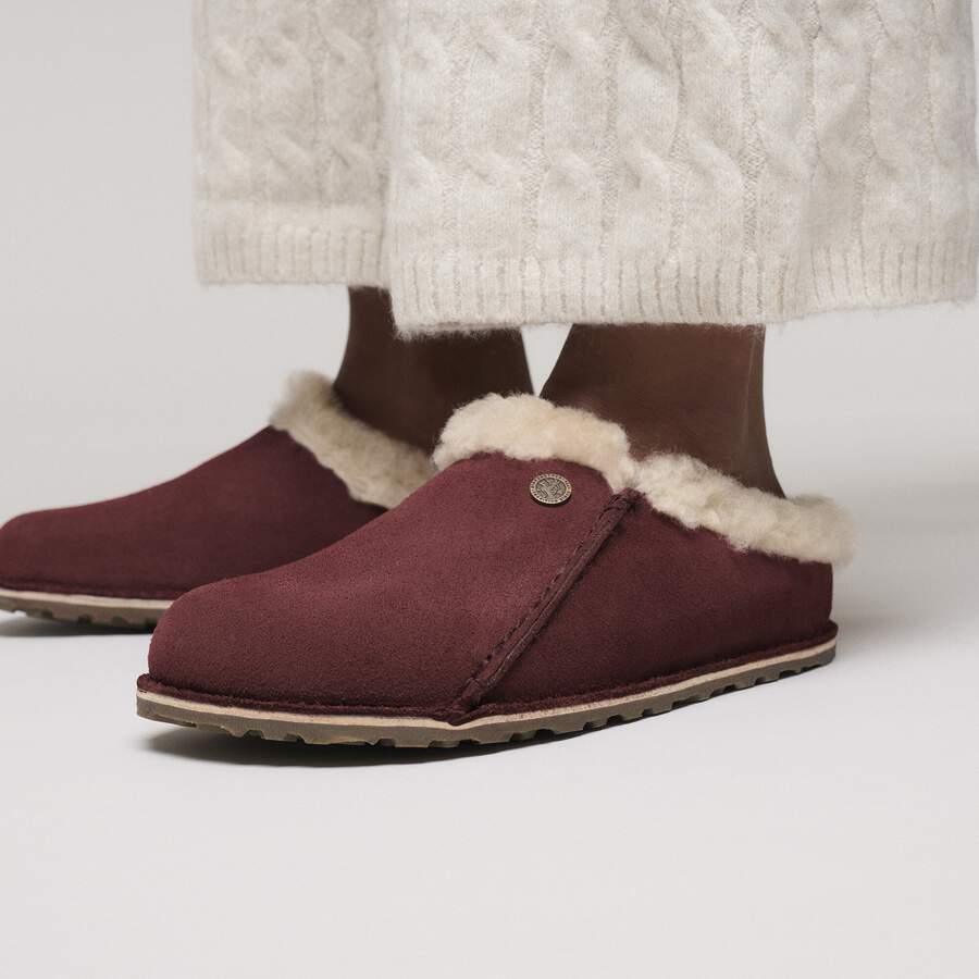 Zermatt Premium Suede Leather - Zinfandel