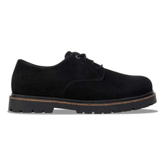 Highwood Lace Low Suede Leather - Black