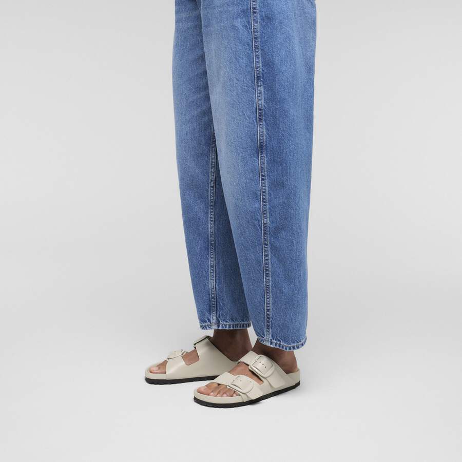 Arizona Big Buckle Natural Leather - New Dressy Oyster