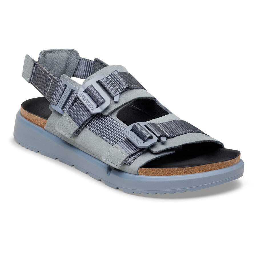 Shinjuku Natural Leather/Textile - Basalt Gray