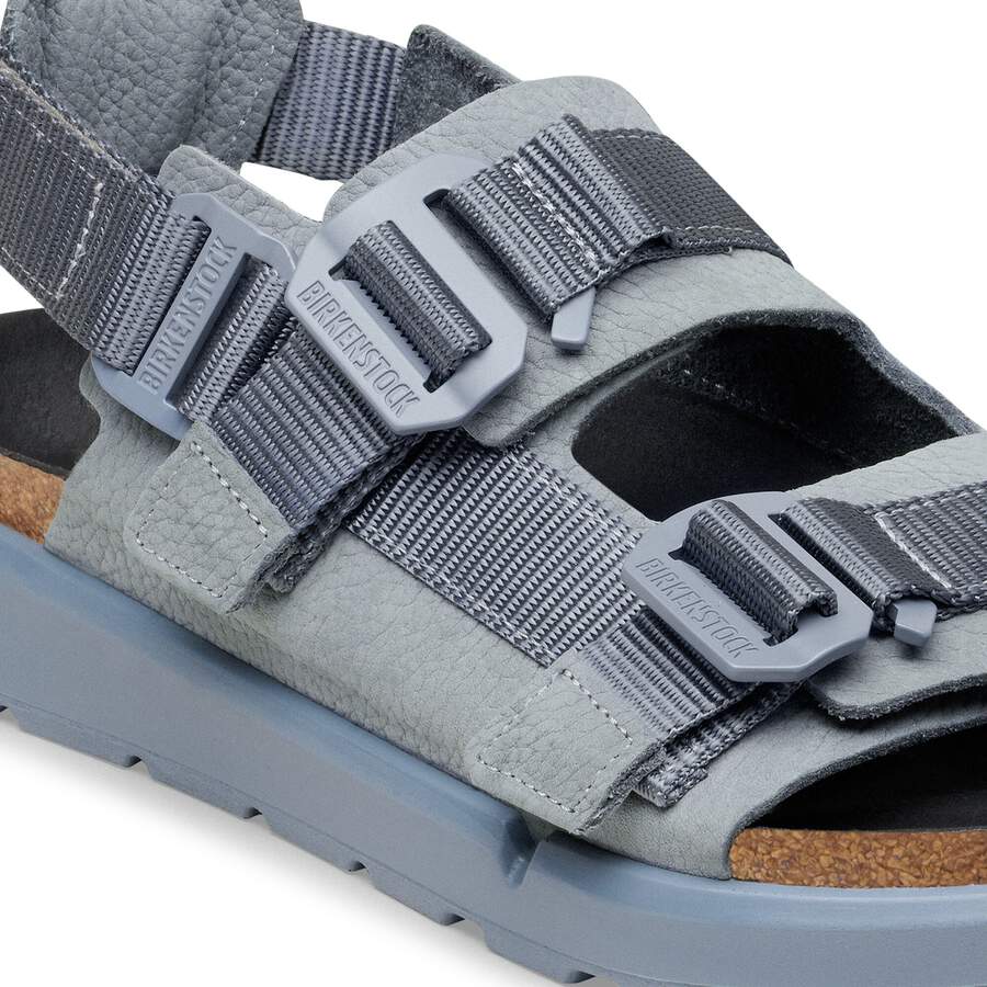 Shinjuku Natural Leather/Textile - Basalt Gray