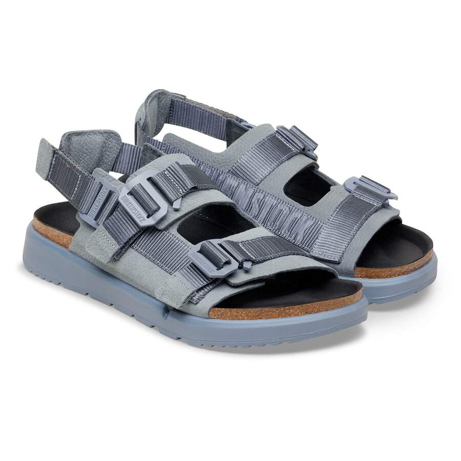 Shinjuku Natural Leather/Textile - Basalt Gray