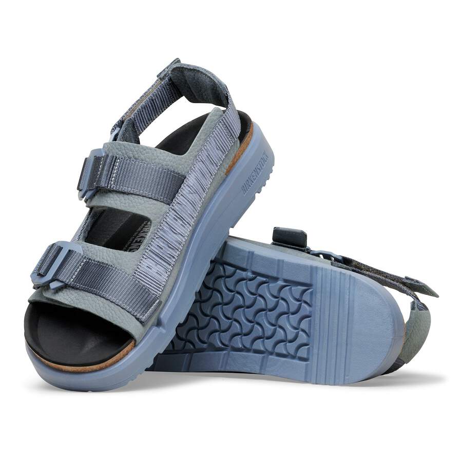 Shinjuku Natural Leather/Textile - Basalt Gray