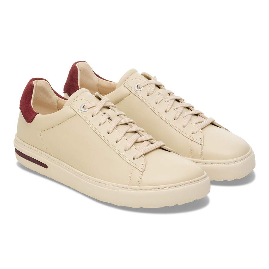 Bend Low Natural Leather - Eggshell/Zinfandel