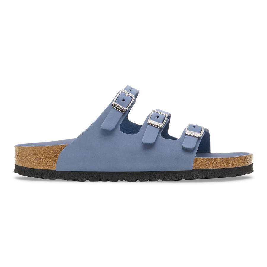 Florida Fresh Nubuck Leather - Stone Blue
