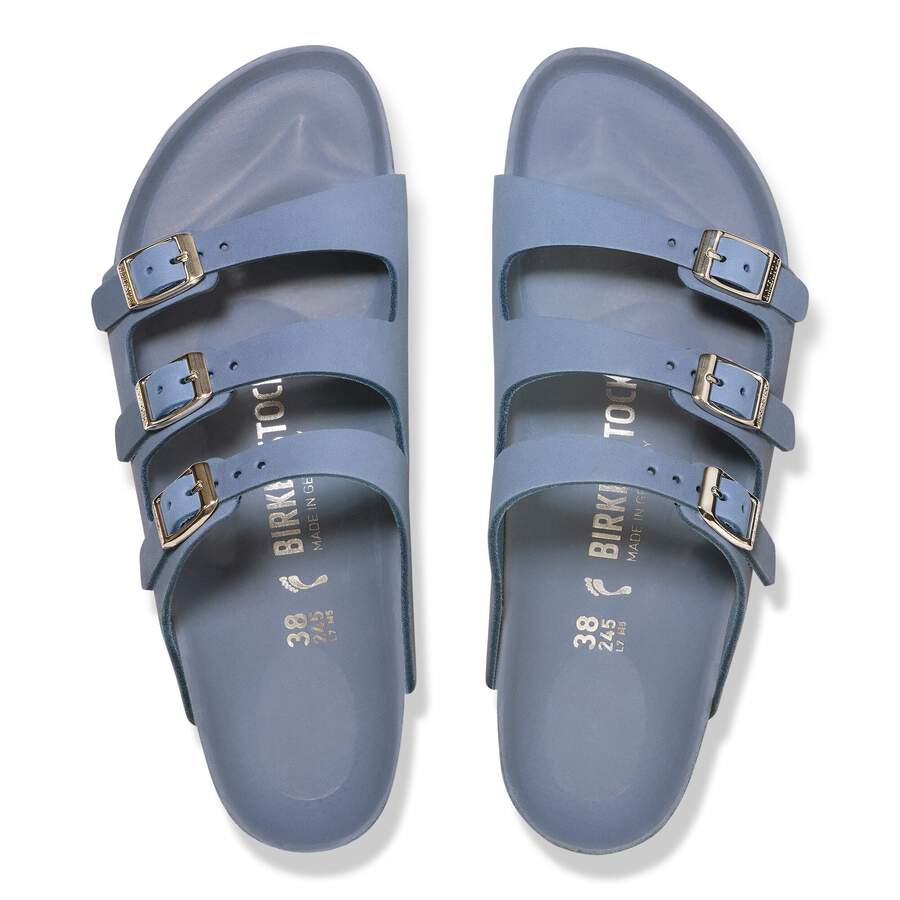 Florida Fresh Nubuck Leather - Stone Blue