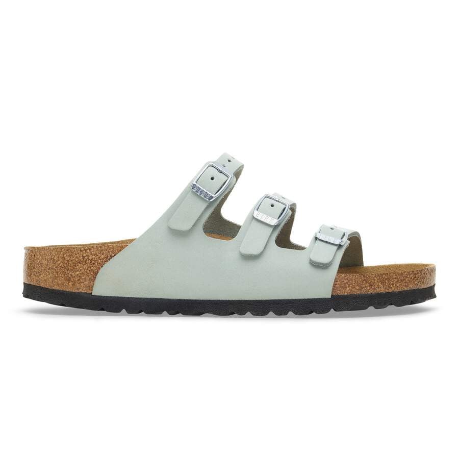 Florida Fresh Nubuck Leather - Pure Sage