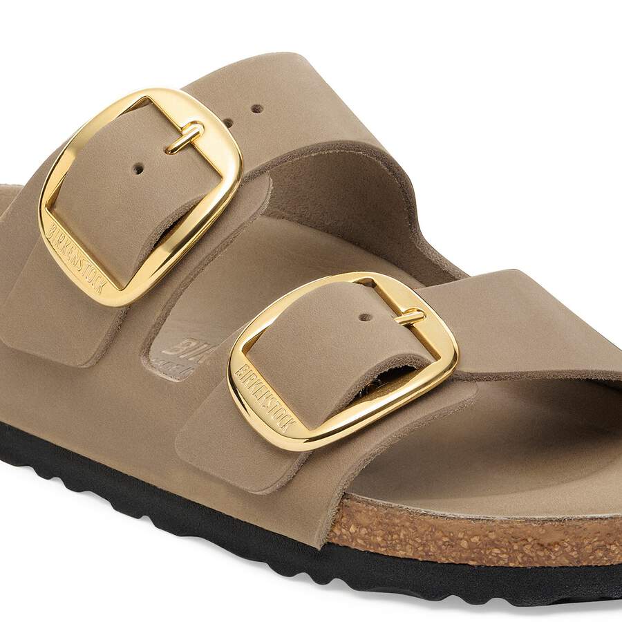 Arizona Big Buckle Natural Leather Oiled - Tobacco Brown