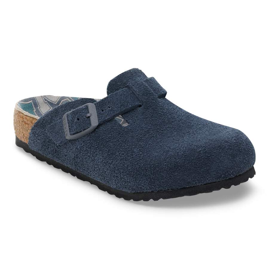 Boston Kids Suede Leather - New Navy