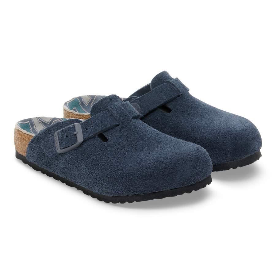 Boston Kids Suede Leather - New Navy