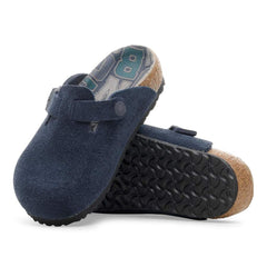 Boston Kids Suede Leather - New Navy