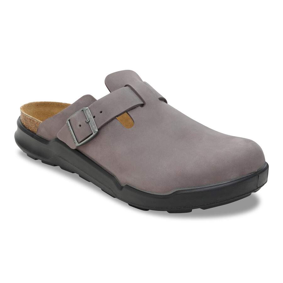 Boston Crosstown Waxy Leather - Iron