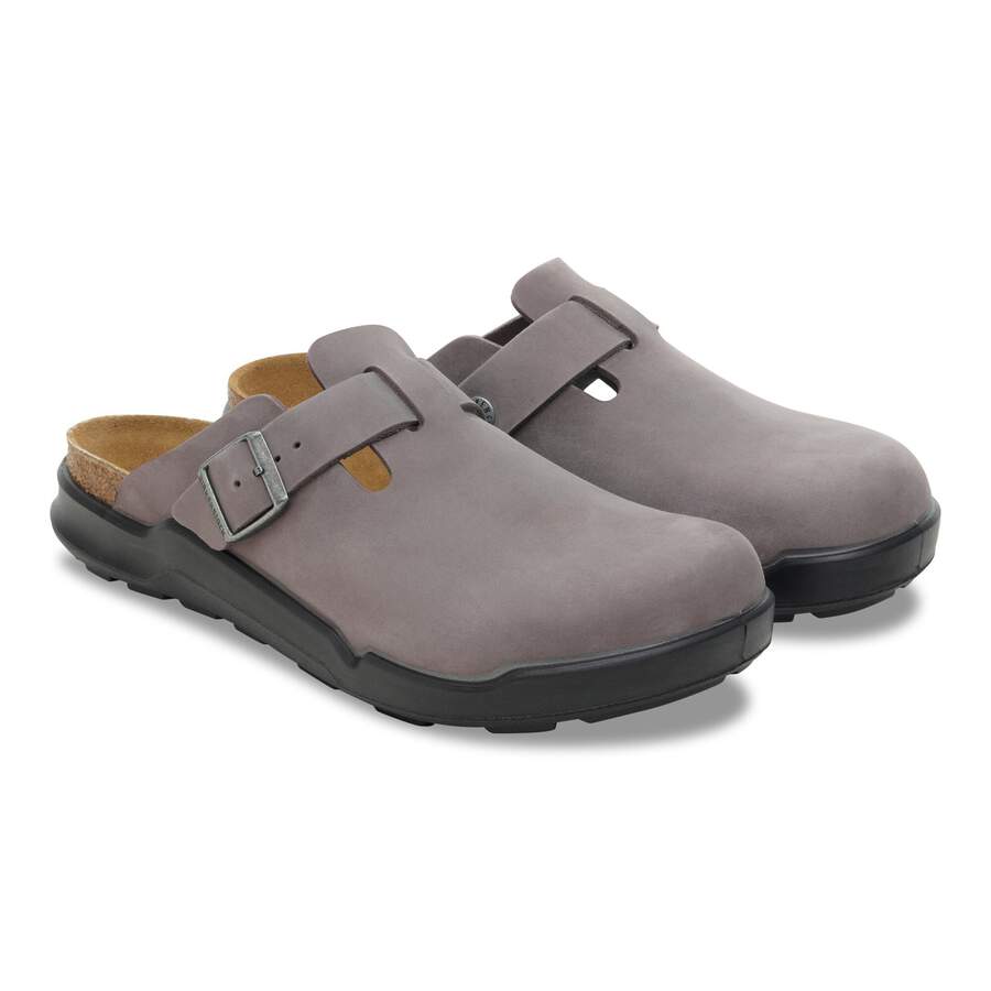 Boston Crosstown Waxy Leather - Iron