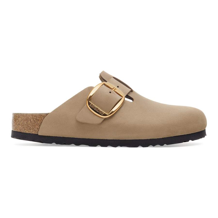 Boston Big Buckle Natural Leather Oiled - Tobacco Brown