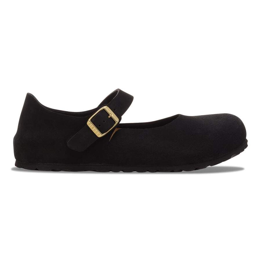 Mantova Suede Leather - Black