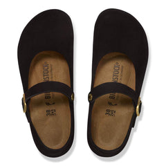 Mantova Suede Leather - Black