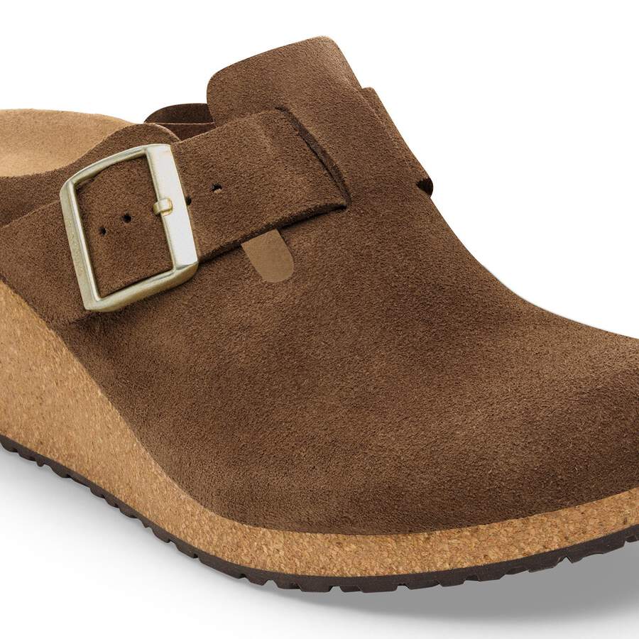 Fanny Suede Leather - Dark Tea