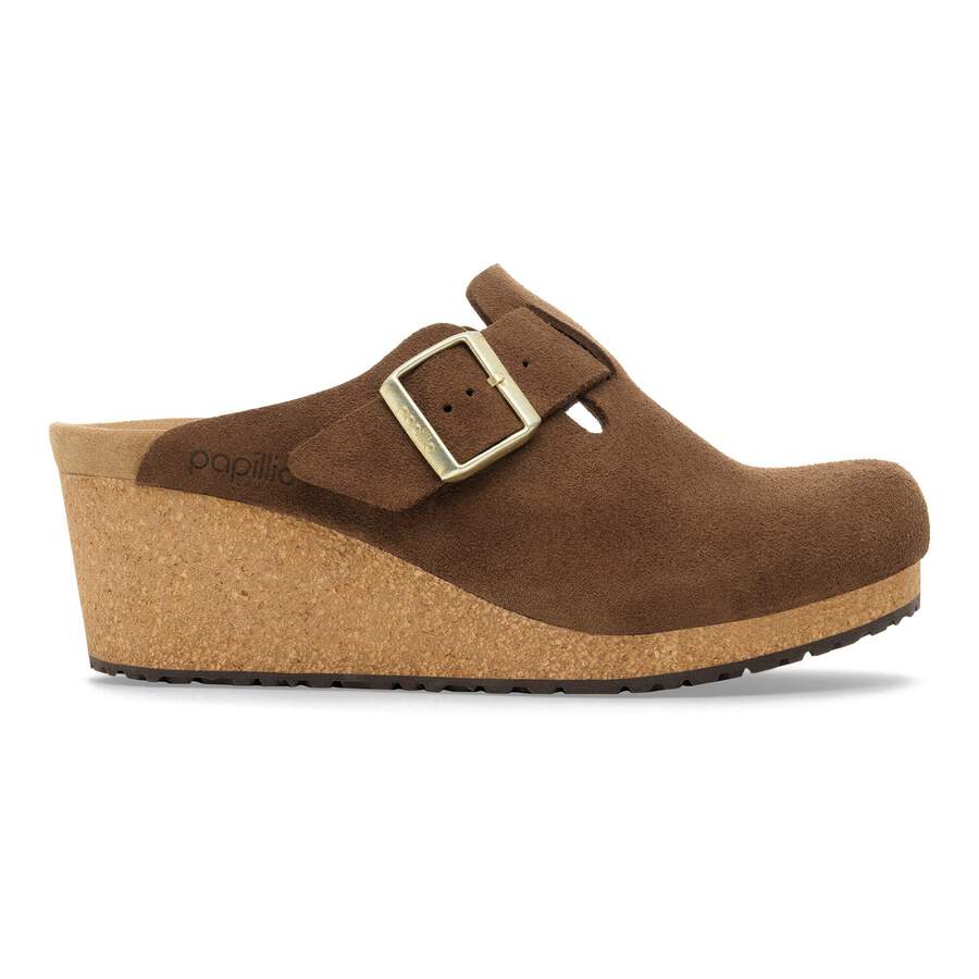 Fanny Suede Leather - Dark Tea